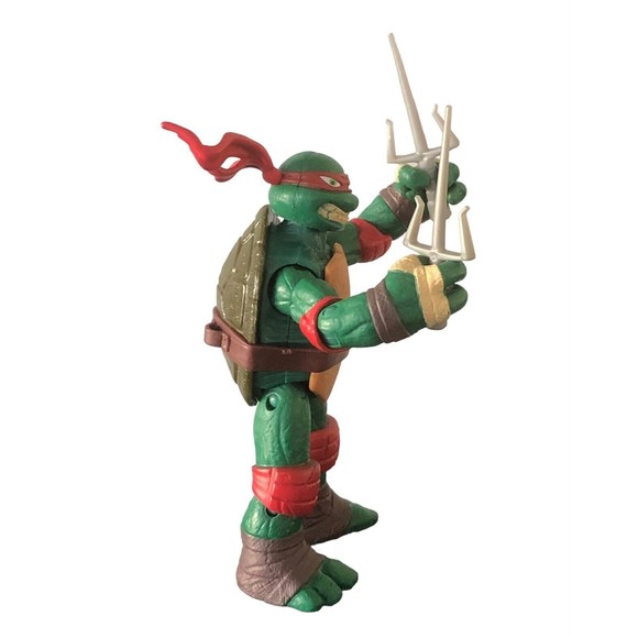 Raphael Teenage Mutant Ninja Turtle Action Figure 5" - Picture 2 of 5